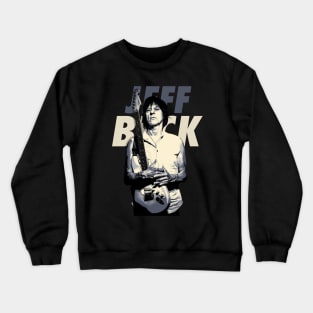 Rock Guitarist Jeff Beck Crewneck Sweatshirt